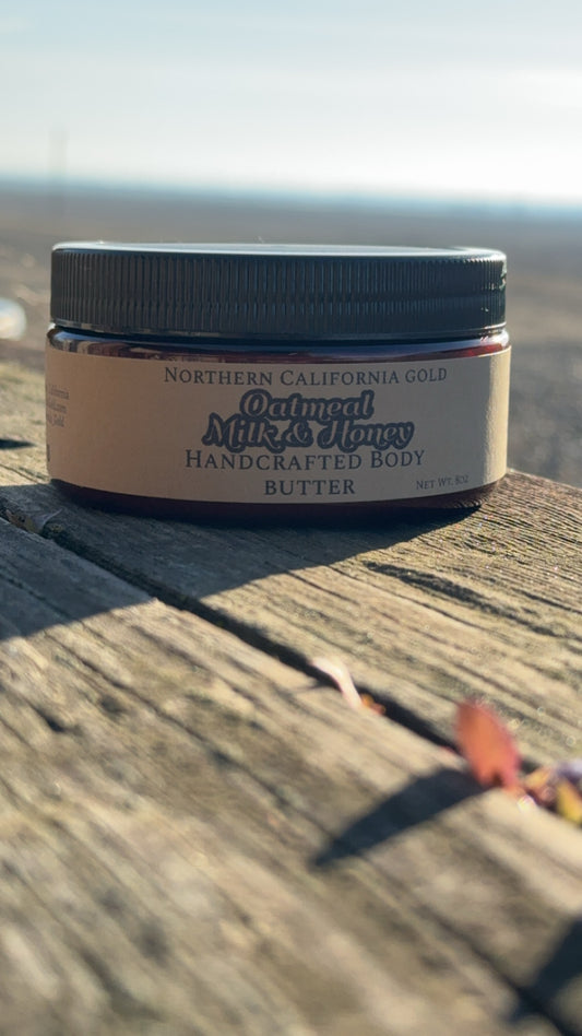 Oatmeal, Milk, and Honey Body Butter