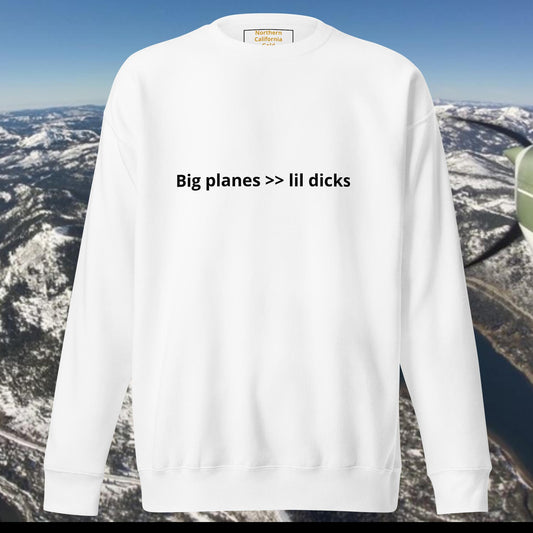 Big Plane Energy Unisex Premium Sweatshirt