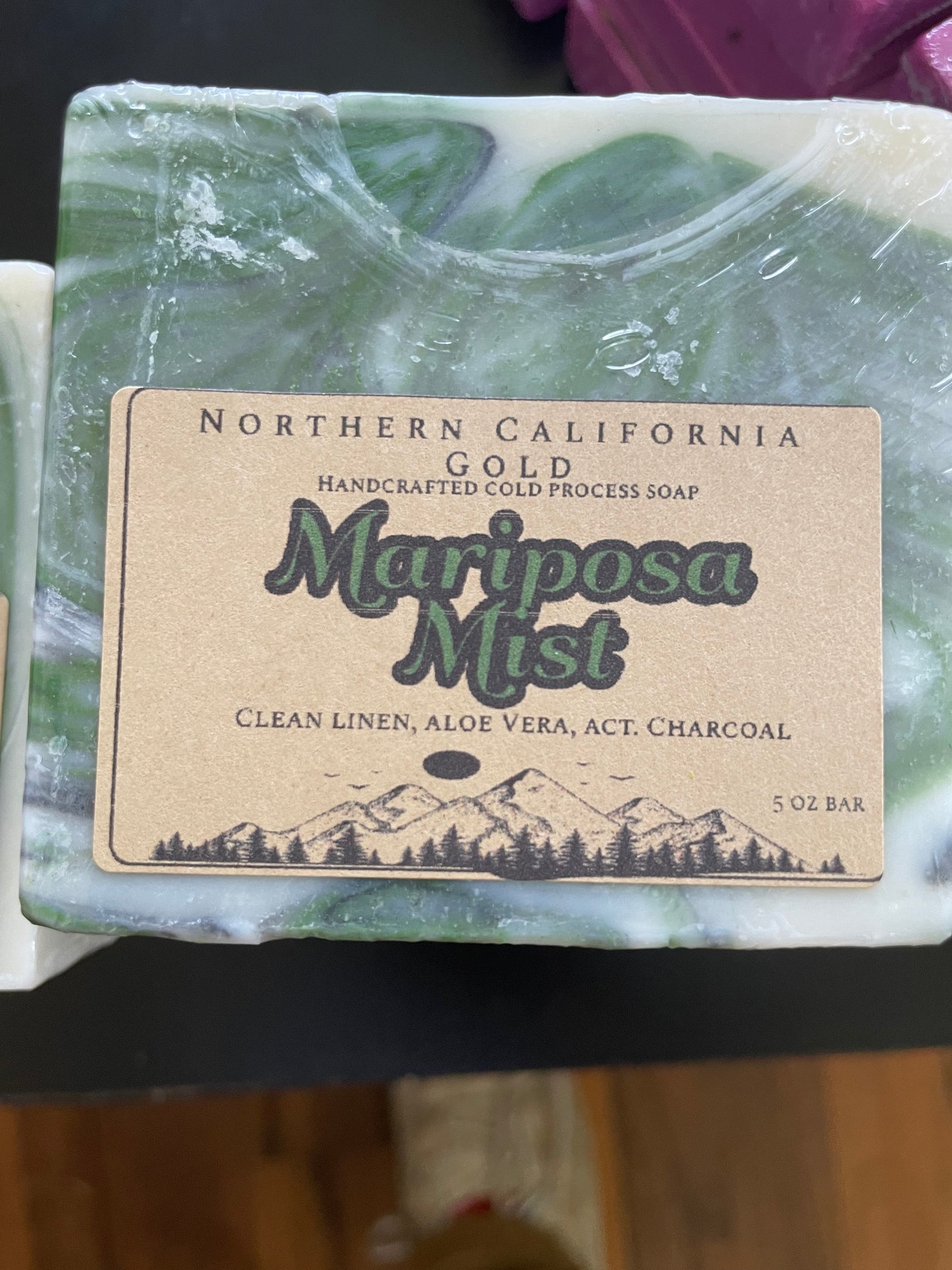 Mariposa Mist soap bar